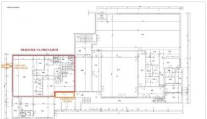 Gelnica centrum - prevádzkové priestory 124 m2 na prenájom